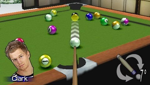 Pocket Pool screenshot 3 for PSP